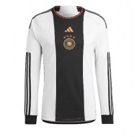 Koszulka piłkarska Niemcy Strój Domowy MŚ 2022 tanio Długi Rękaw